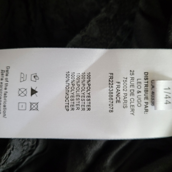 Black lace pants - Picture 3 of 3